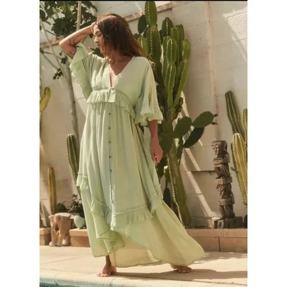 Free People | Dresses | Free People Endless Summer Paradiso Maxi Dress Size  Small In Small Freeest | Poshmark